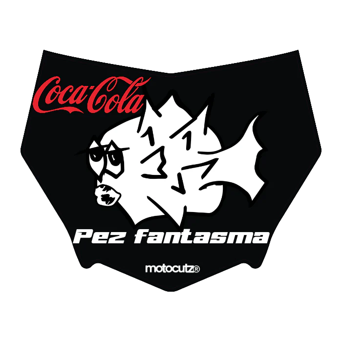 CUSTOM MOTOCUTZ FRONT PLATE DECAL