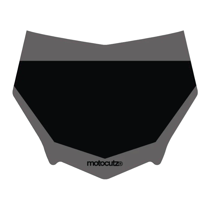 CUSTOM MOTOCUTZ FRONT PLATE DECAL