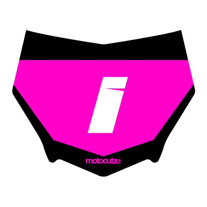 CUSTOM MOTOCUTZ FRONT PLATE DECAL