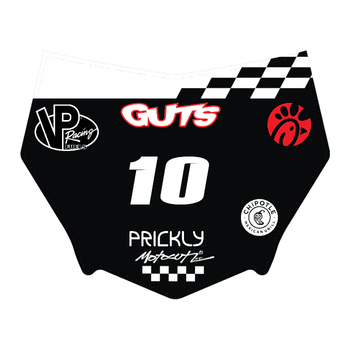 CUSTOM MOTOCUTZ FRONT PLATE DECAL