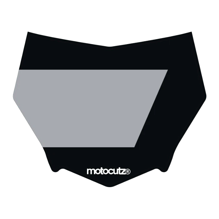 CUSTOM MOTOCUTZ FRONT PLATE DECAL