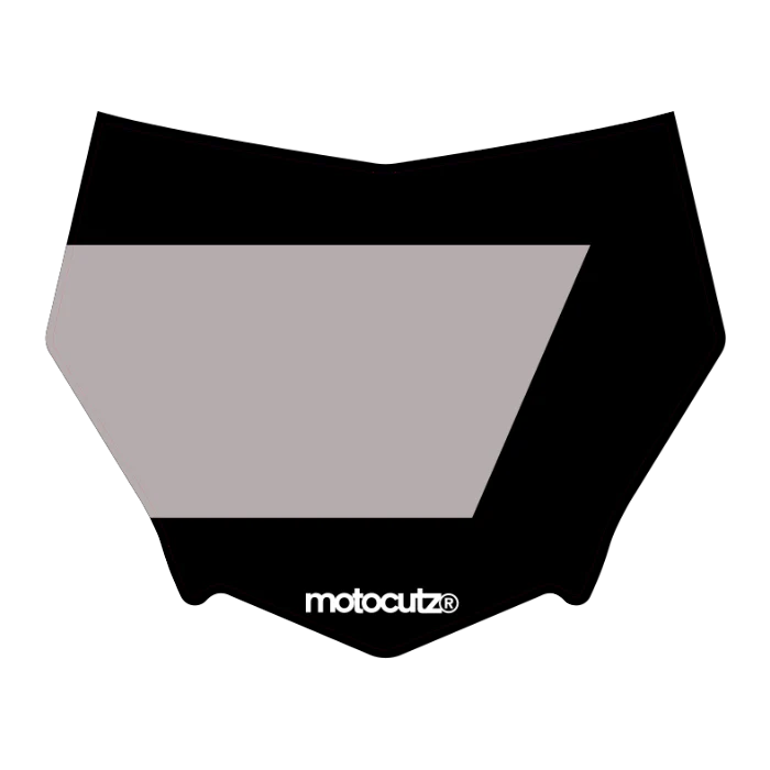 CUSTOM MOTOCUTZ FRONT PLATE DECAL