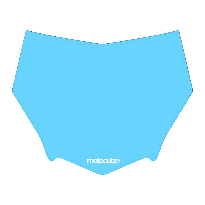 CUSTOM MOTOCUTZ FRONT PLATE DECAL