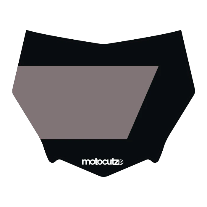 CUSTOM MOTOCUTZ FRONT PLATE DECAL