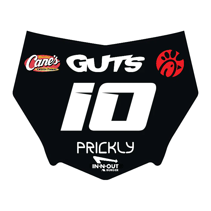 CUSTOM MOTOCUTZ FRONT PLATE DECAL