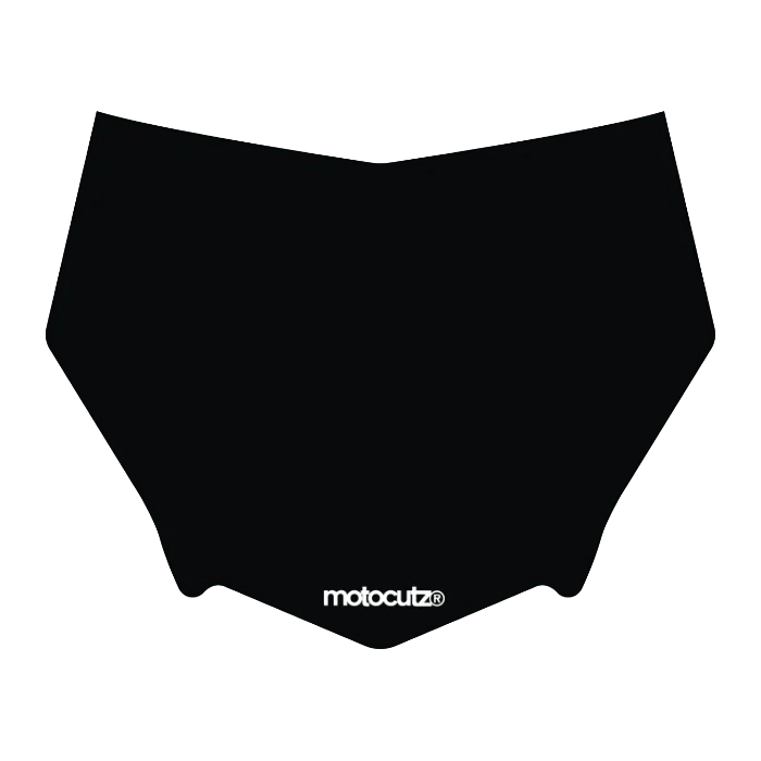 CUSTOM MOTOCUTZ FRONT PLATE DECAL