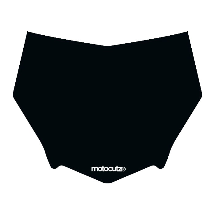 CUSTOM MOTOCUTZ FRONT PLATE DECAL