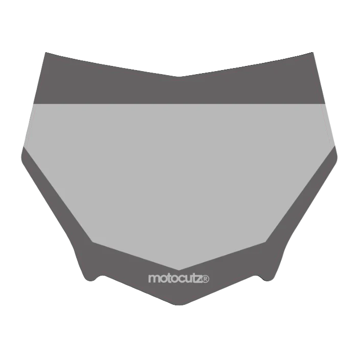 CUSTOM MOTOCUTZ FRONT PLATE DECAL