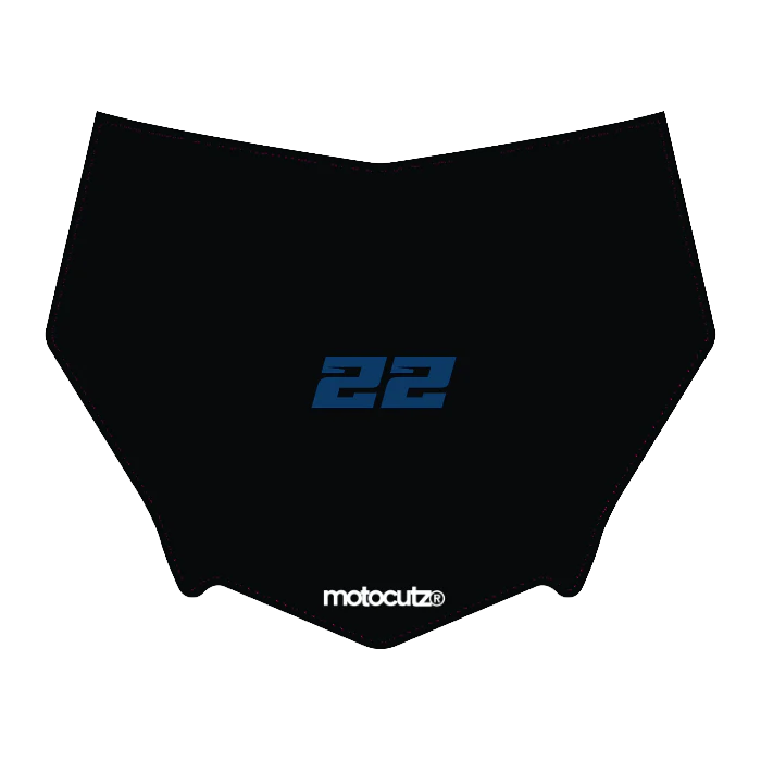 CUSTOM MOTOCUTZ FRONT PLATE DECAL