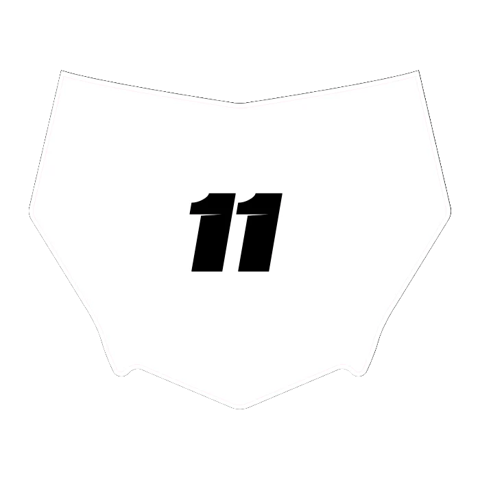 CUSTOM MOTOCUTZ FRONT PLATE DECAL