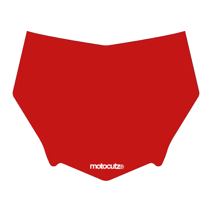 CUSTOM MOTOCUTZ FRONT PLATE DECAL