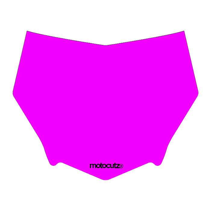 CUSTOM MOTOCUTZ FRONT PLATE DECAL