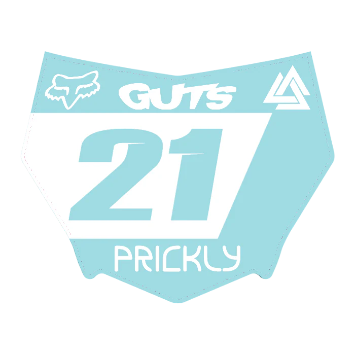 CUSTOM MOTOCUTZ FRONT PLATE DECAL