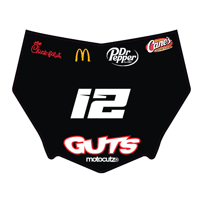 CUSTOM MOTOCUTZ FRONT PLATE DECAL