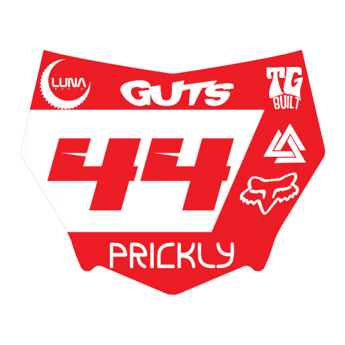 CUSTOM MOTOCUTZ FRONT PLATE DECAL