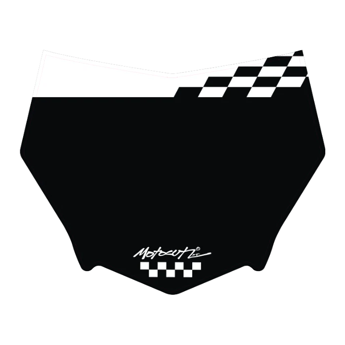 CUSTOM MOTOCUTZ FRONT PLATE DECAL