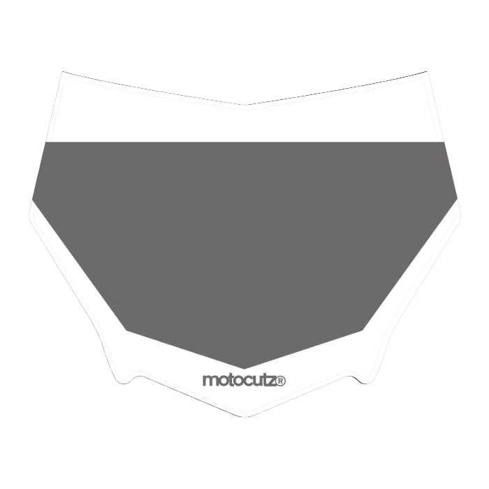 CUSTOM MOTOCUTZ FRONT PLATE DECAL