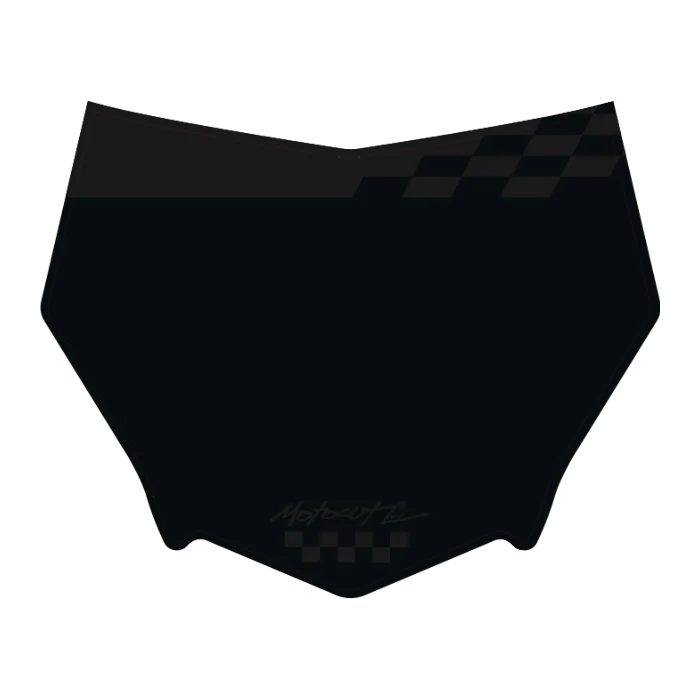 CUSTOM MOTOCUTZ FRONT PLATE DECAL