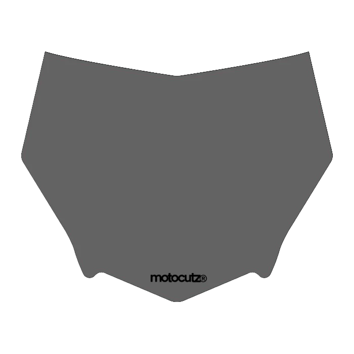 CUSTOM MOTOCUTZ FRONT PLATE DECAL