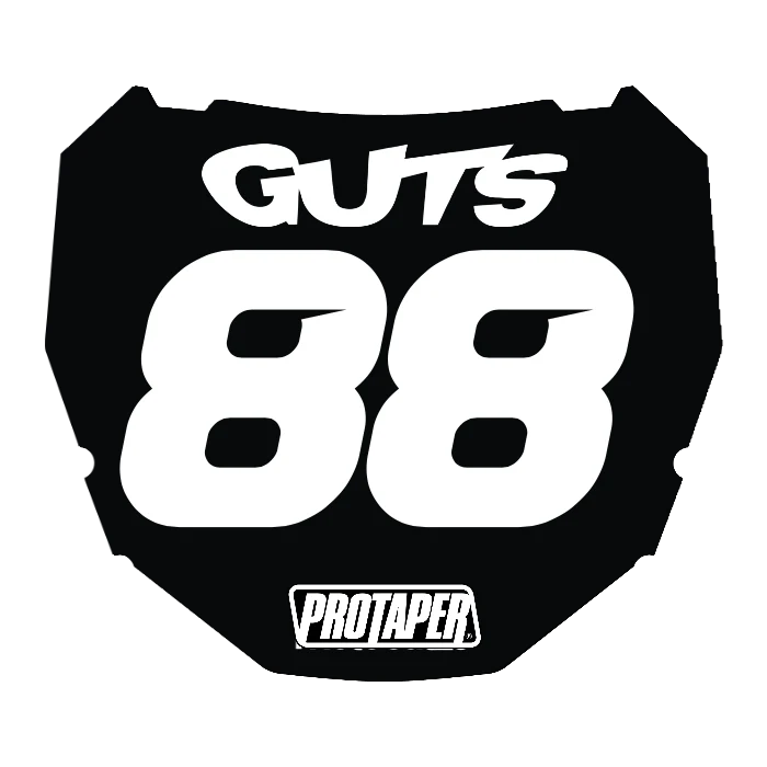 CUSTOM ODI NUMBER PLATE DECAL