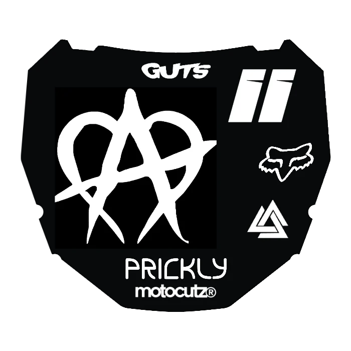 CUSTOM ODI NUMBER PLATE DECAL