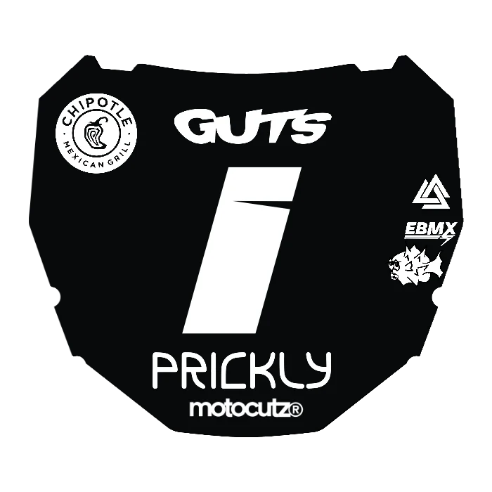 CUSTOM ODI NUMBER PLATE DECAL