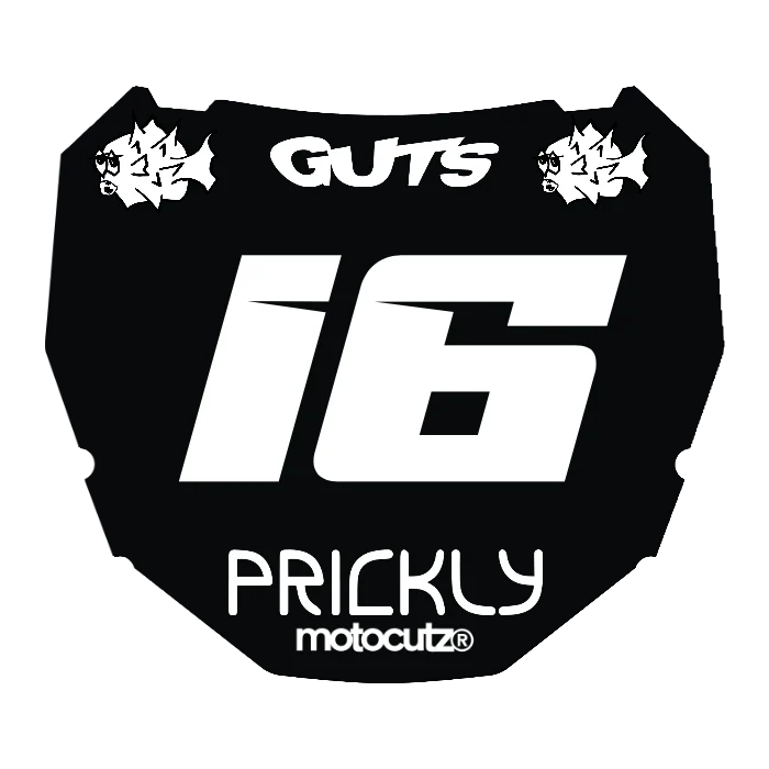 CUSTOM ODI NUMBER PLATE DECAL