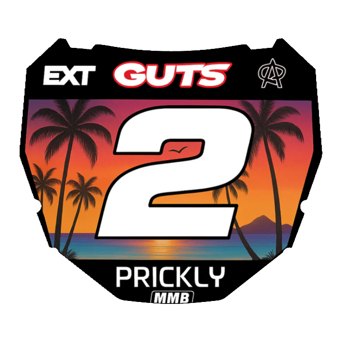 CUSTOM ODI NUMBER PLATE DECAL