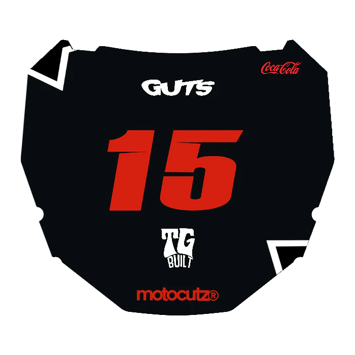 CUSTOM ODI NUMBER PLATE DECAL