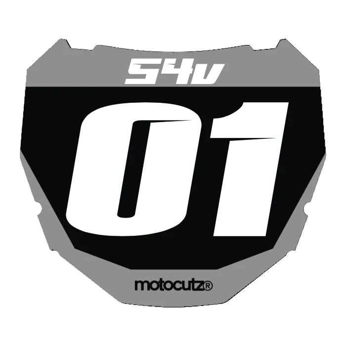 CUSTOM ODI NUMBER PLATE DECAL