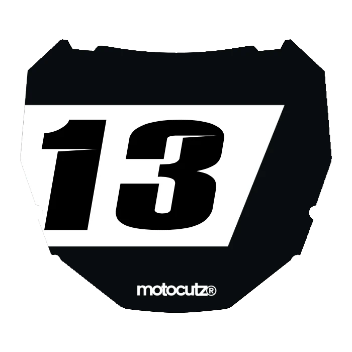 CUSTOM ODI NUMBER PLATE DECAL