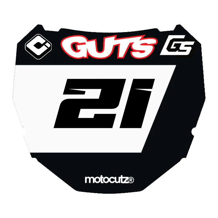 CUSTOM ODI NUMBER PLATE DECAL