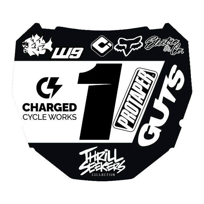 CUSTOM ODI NUMBER PLATE DECAL