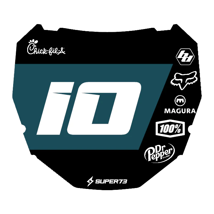 CUSTOM ODI NUMBER PLATE DECAL