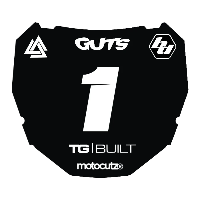 CUSTOM ODI NUMBER PLATE DECAL