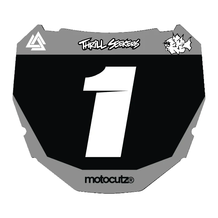 CUSTOM ODI NUMBER PLATE DECAL