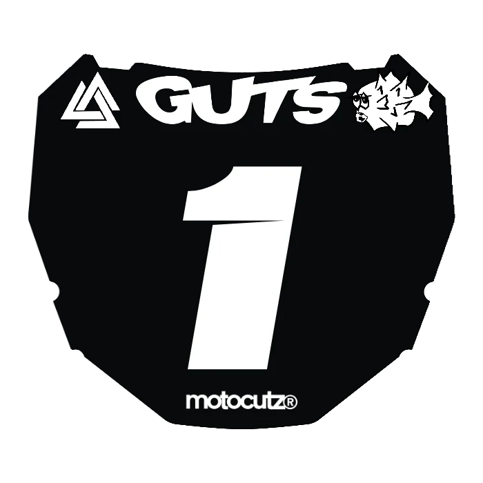 CUSTOM ODI NUMBER PLATE DECAL