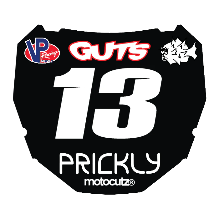 CUSTOM ODI NUMBER PLATE DECAL