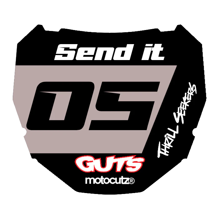 CUSTOM ODI NUMBER PLATE DECAL