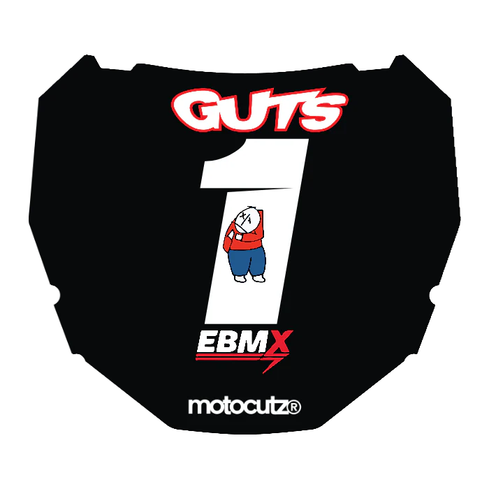 CUSTOM ODI NUMBER PLATE DECAL