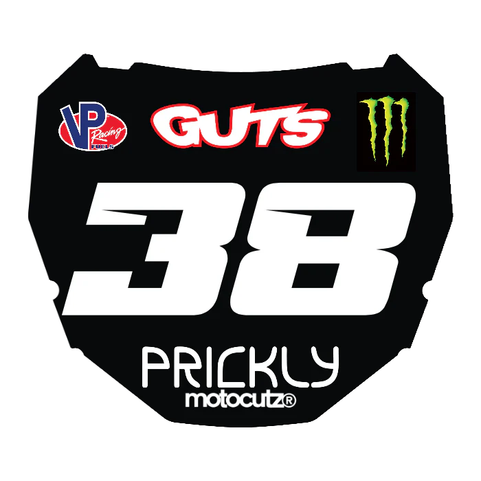 CUSTOM ODI NUMBER PLATE DECAL