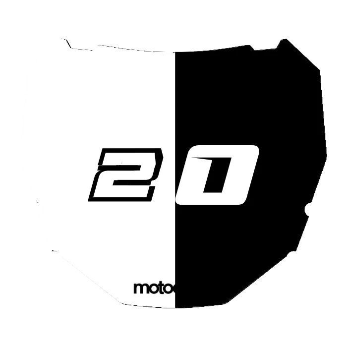 CUSTOM ODI NUMBER PLATE DECAL