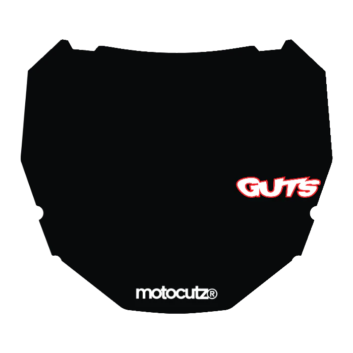 CUSTOM ODI NUMBER PLATE DECAL
