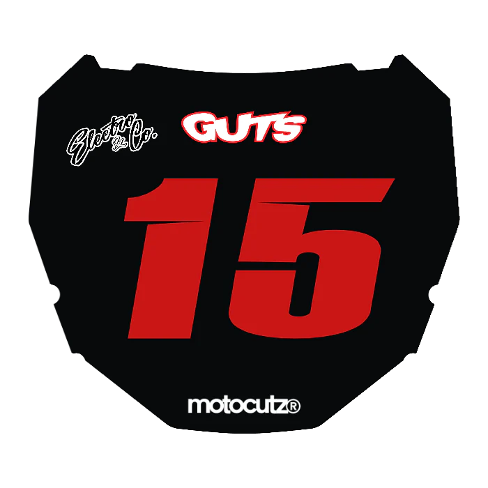 CUSTOM ODI NUMBER PLATE DECAL