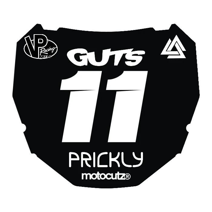 CUSTOM ODI NUMBER PLATE DECAL