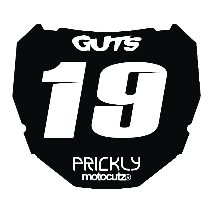CUSTOM ODI NUMBER PLATE DECAL