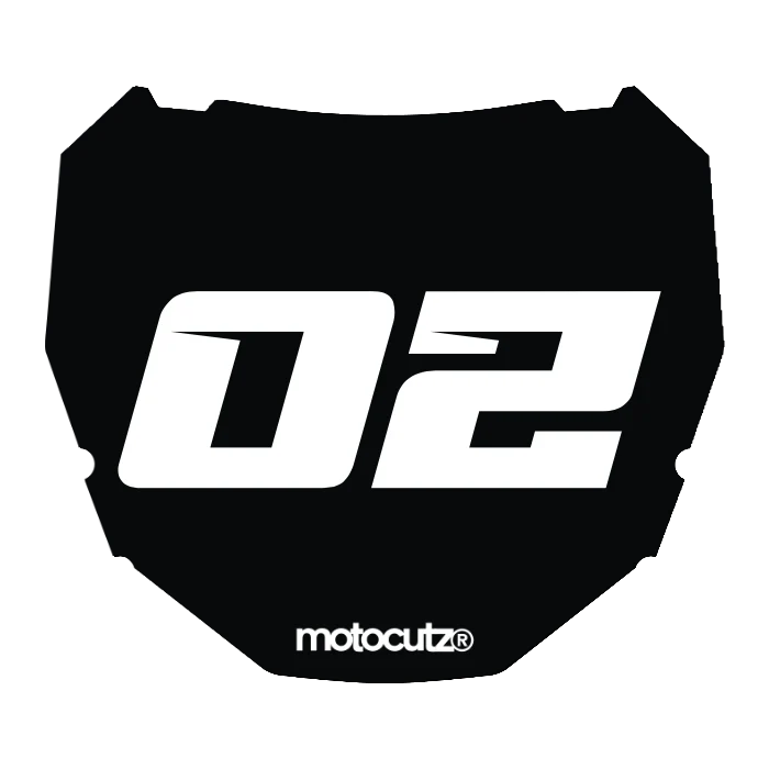 CUSTOM ODI NUMBER PLATE DECAL