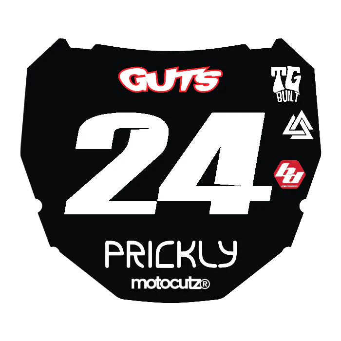 CUSTOM ODI NUMBER PLATE DECAL