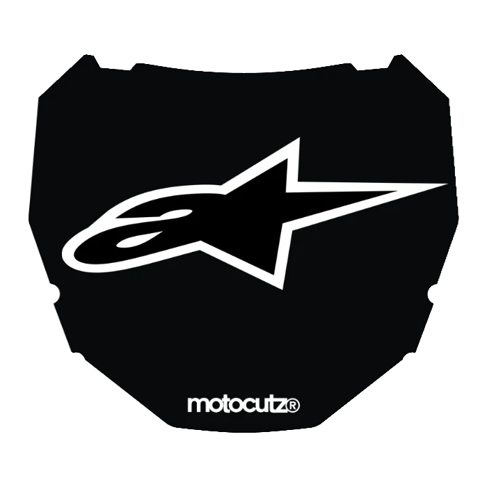 CUSTOM ODI NUMBER PLATE DECAL