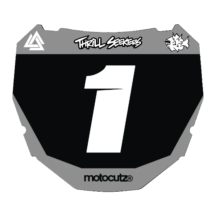 CUSTOM ODI NUMBER PLATE DECAL
